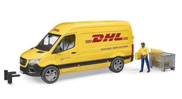 Bruder - U02671 - Mb Sprinter DHL Mit Fahrer