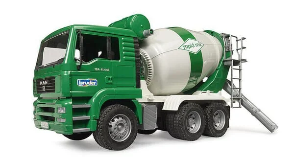 Bruder - U02739 - MAN TGA Betonmischer Lkw Schnellmischer