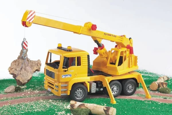 Bruder - U02754 - MAN Lkw Mit Kran