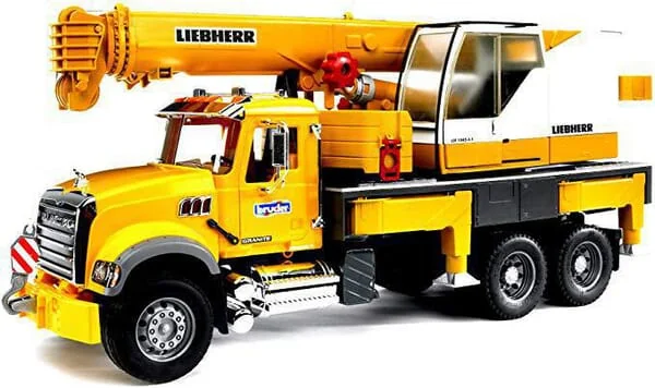 Bruder - U02818 - Mack Granite Kranwagen Liebherr