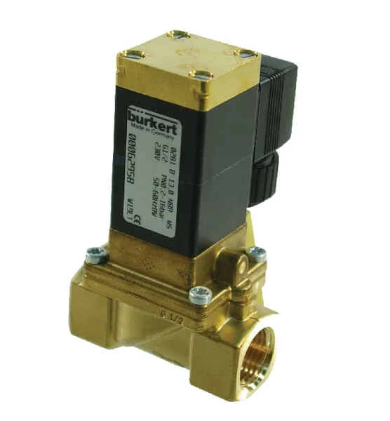 Burkert - 280G1222NO400M - Ventil BKT280 2/2, 1/2" NO 400 V