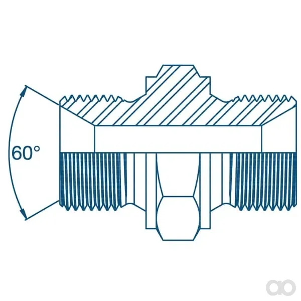 Burnett & Hillman - DNB08A - Adapter 1/2 BSP 3852A