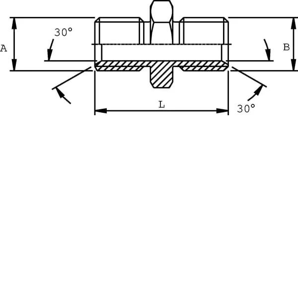Burnett & Hillman - DNB20 - Adapter M-M 1-1/4" BSP