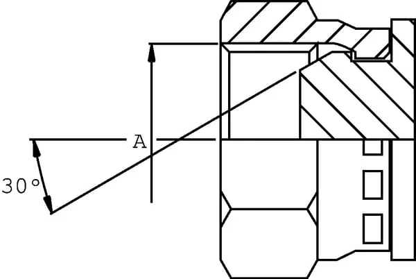 Burnett & Hillman - PF20B - Endkappe 1-1/4 BSP