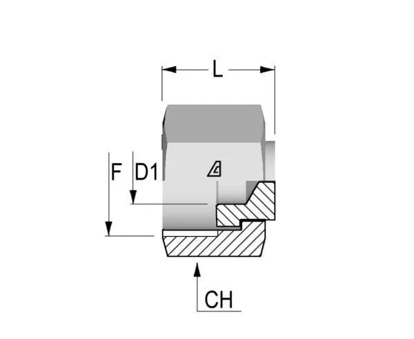 Burnett & Hillman - PFO32 - Endstück