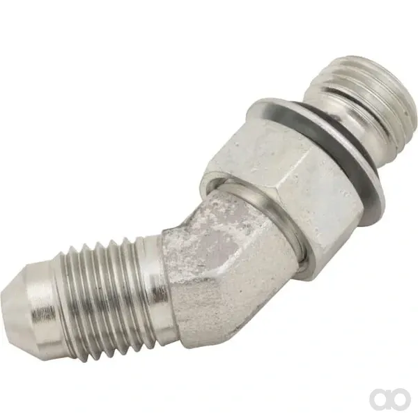Burnett & Hillman - RIU4507 - Bogen M/M 7/16 JIC x 7/16 UNF