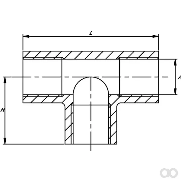 Burnett & Hillman - TBB12 - T-Gewindestutzen F 3/4 BSP