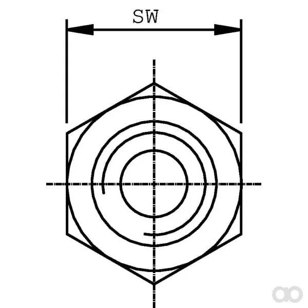 Burnett & Hillman - VNBN02 - Adapter Maennlich 1/8 BSP x 1/8 NPT