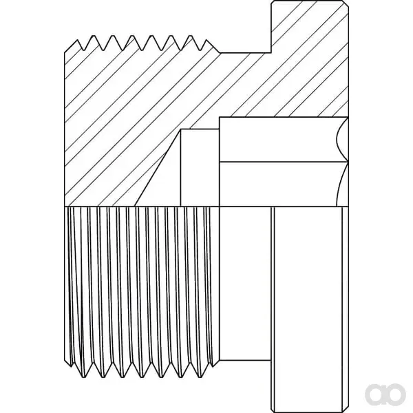 Burnett & Hillman - VS04AXC - Stopfen 1/4 BSP