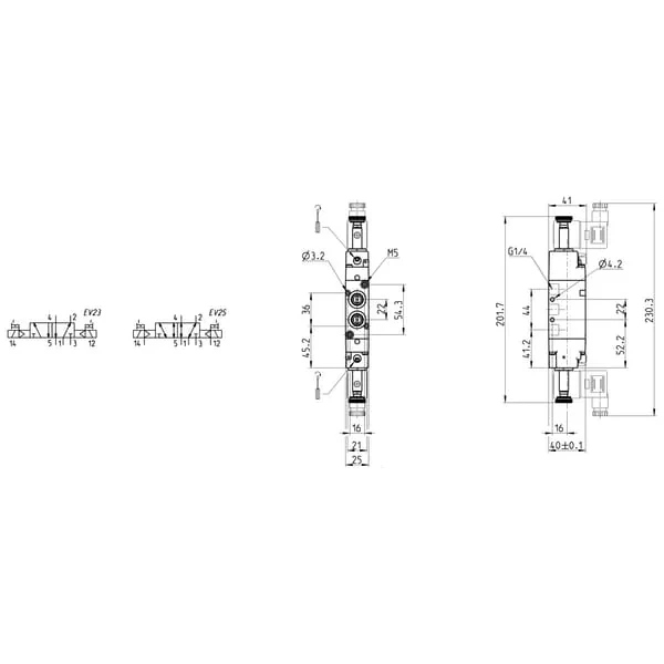 Camozzi - 354E1102 - Magnetventil
