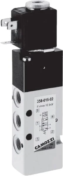 Camozzi - 358E1502 - 5/2-Wege-Magnetventil