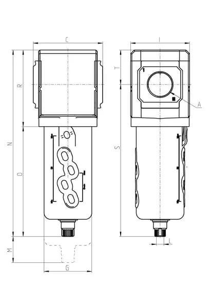 Camozzi - MX238FC00 - Filter