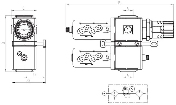 Camozzi - MX334000002 - Filterreduzierventil