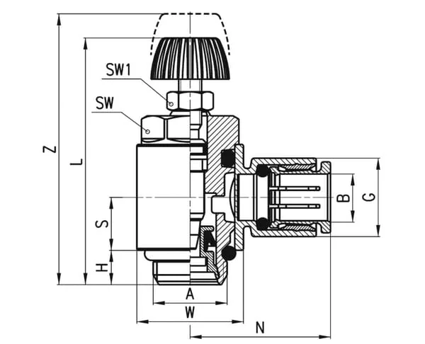 Camozzi - PMCU7083810 - Durchflussregelventil