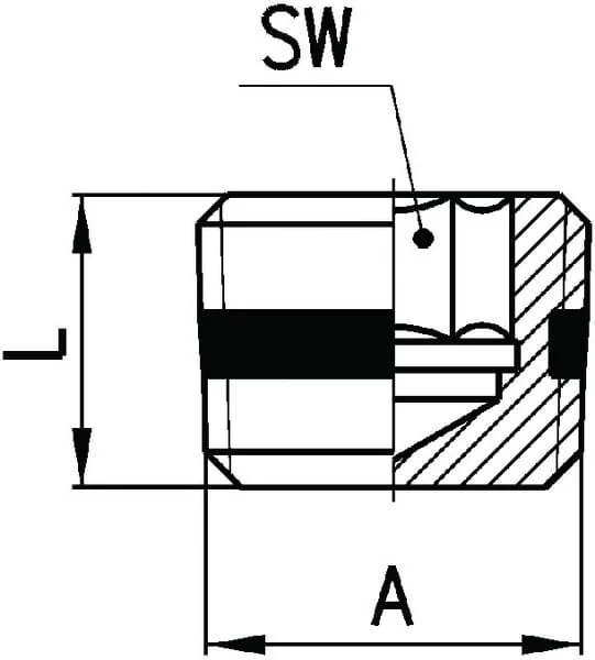 Camozzi - S261514 - S2615 1/4 Rohrfitting Super Rapid