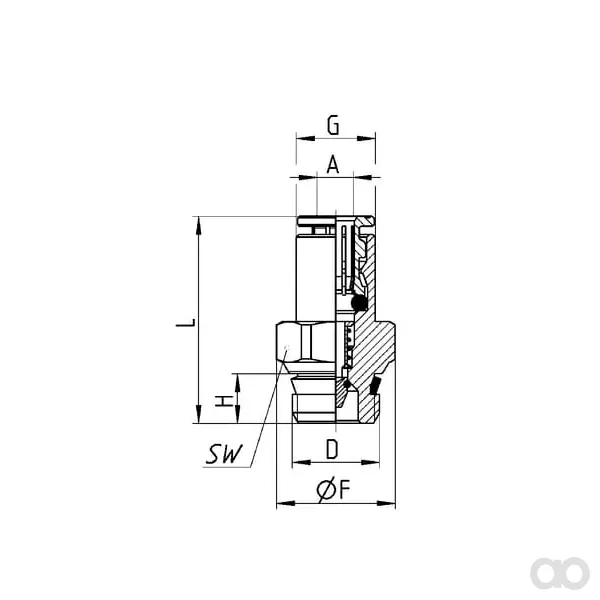 Camozzi - S6510618LF - Camozzi Artikel