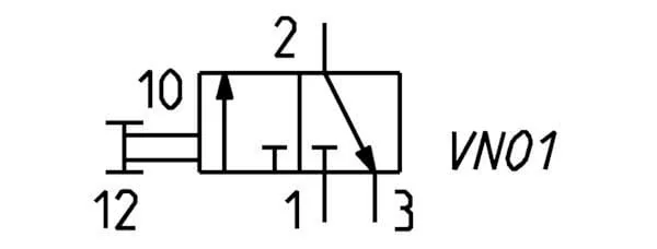 Camozzi - VMS11414 - Hand-Schiebeventil