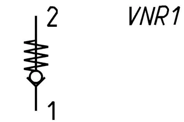 Camozzi - VNR21212 - Rueckschlagventil