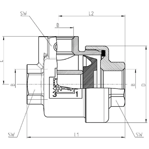 Camozzi - VSC52212 - Schnellentlueftungsventil