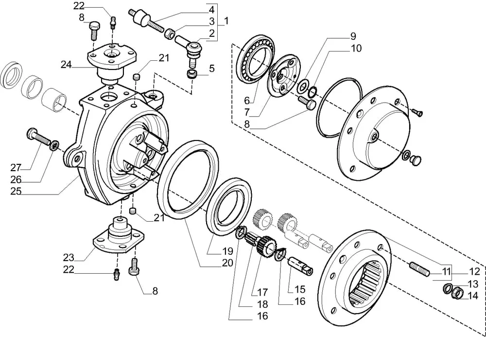 Carraro - CI339634 - Zahnrad