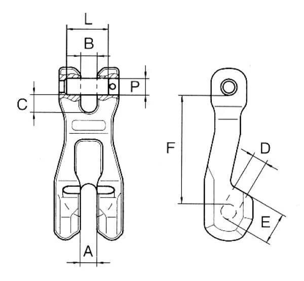 Cartec - CL78 - Greifhaken 2 T
