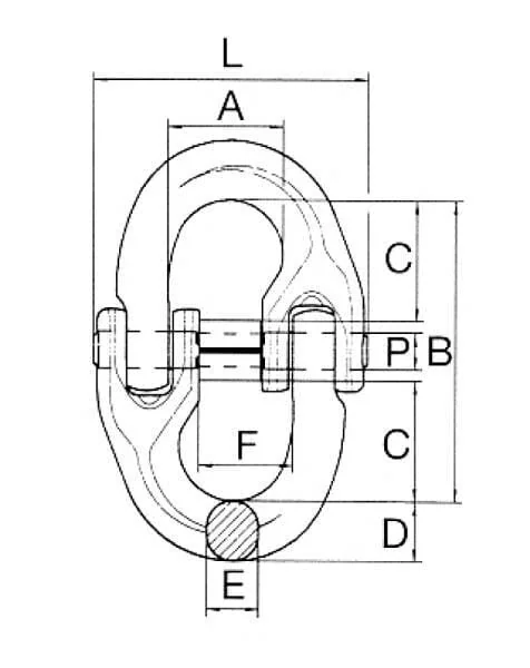 Cartec - WA63 - C-Verbindungsglied 16mm