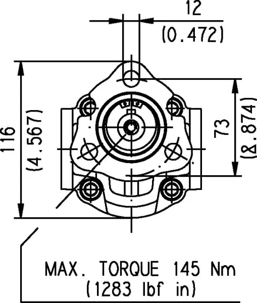 Casappa - FP2040B - Zahnradpumpe FP20.40-B0-43-T0-LGE/GE-N