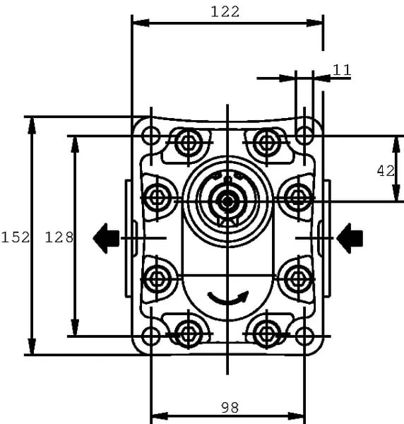 Casappa - KP3034D083E3 - Pumpe Led/Eb
