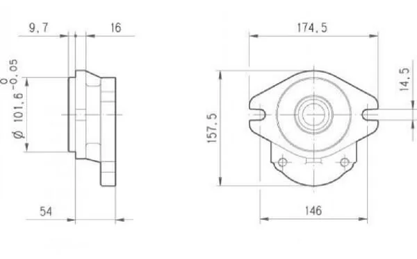 Casappa - PLP3022S004S5 - Zahnradpumpe 22CC / 13T.