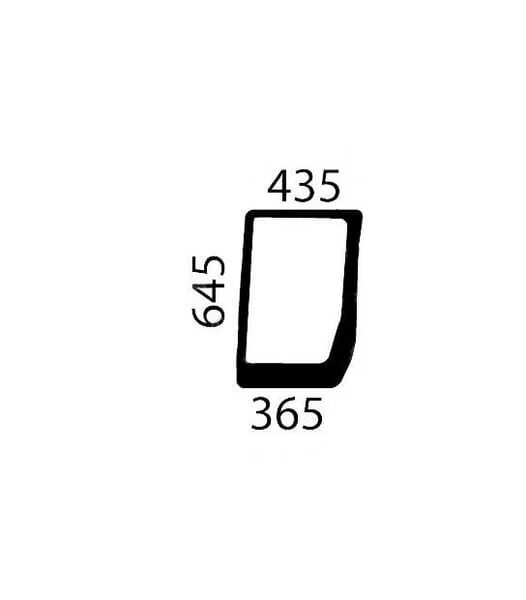 Case IH - 87304261 - Kabinenverglasung