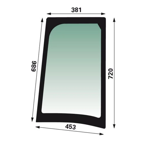 Case IH - 87352416 - Seitenfenster CNH