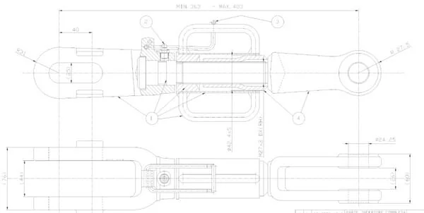 CBM - 040449004 - Einstellstange