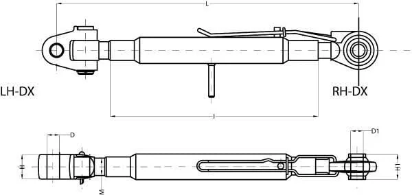 CBM - 3PCGH2854 - Oberlenker Kat.3