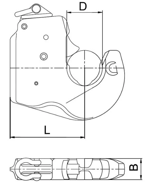 CBM - LA101000 - Fanghaken Kat. 1-2
