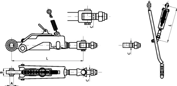 CBM - SLAB040 - Stabilisator fuer Unteren Verbindung