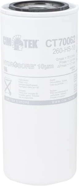 Cim Tek - CT70062 - Filter 260 HS-II-10