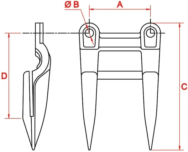 Claas - 0006262963 - Eckfinger