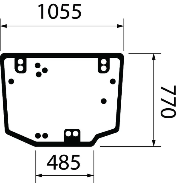Claas - 0022353220 - Heckfenster