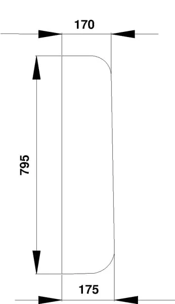 Claas - 7700669200 - Seitenscheibe