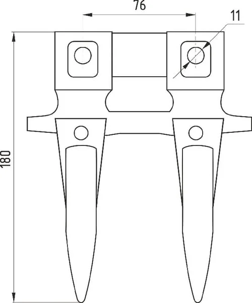 CNH INDUSTRIAL - 80379720 - Finger Doppelt N.H.