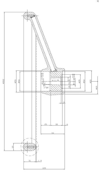 Cobo - 0032020940 - Lenkrad Diameter 360