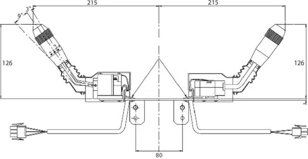Cobo - 01276000 - Kombinationsschalter XT909