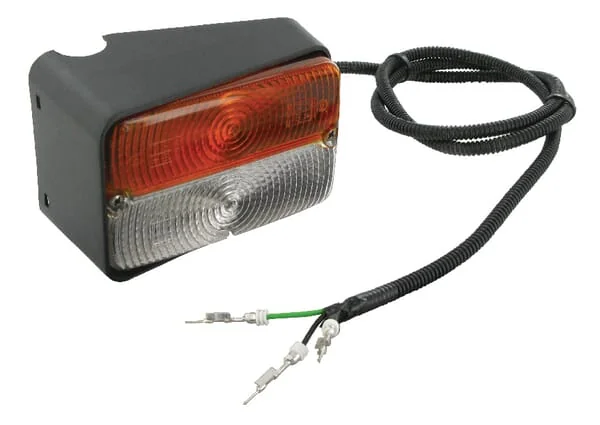 Cobo - 0307520000 - Richtungs- Und Standleuchte Links Rechteckig 12V Bernstein/Transparent Schraubmontage