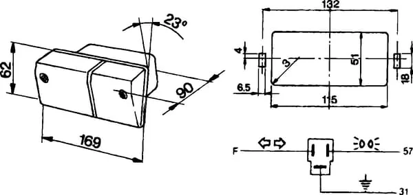Cobo - 03158000 - Linke Breitenleuchte 580-880