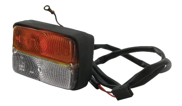 Cobo - 03235000 - Richtungs- Und Positionsleuchte Halogen Vorne Rechteckig 12V Gelb/Klar Angeschraubt