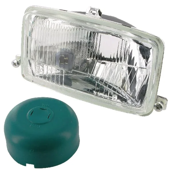 Cobo - 0558010001 - Scheinwerfereinsatz Halogen, Rechteckig, Transparent