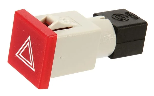 Cobo - 09460000 - Warnleuchte Quadratisch, 12/24V, Rot, Aufschraubbar, 22,5x22,5x