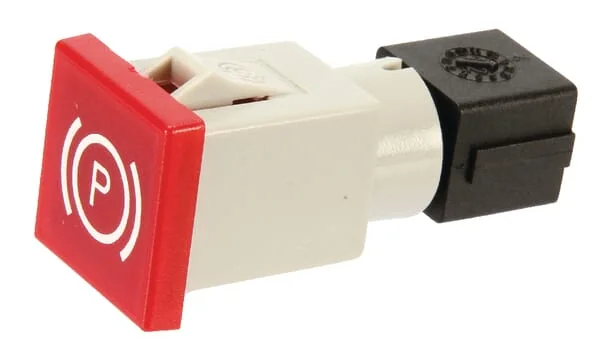 Cobo - 09472000 - Warnleuchte Quadratisch, 12/24V, Rot, Aufschraubbar, 22,5x22,5x