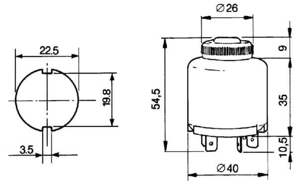Cobo - 14115000 - Zuendschalter P-0-1-2
