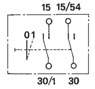 Cobo - 14122000 - Zuendschalter 0-1